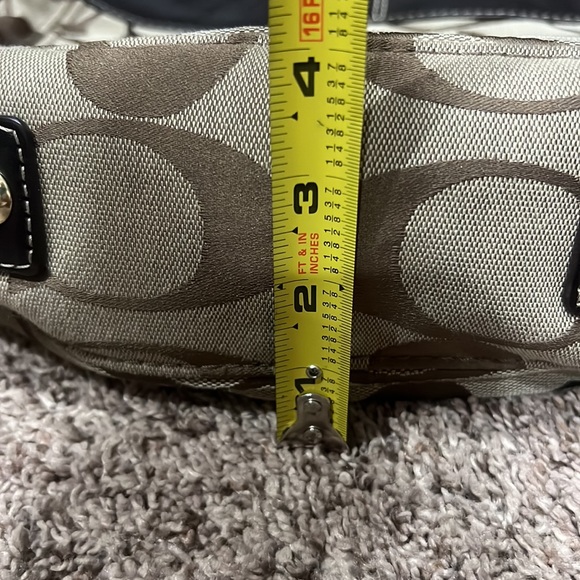 Brown tan coach bag - Picture 6 of 11